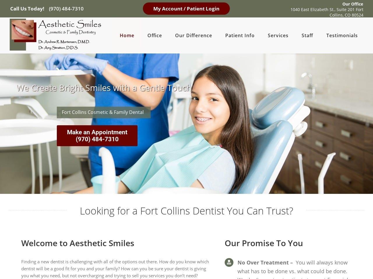Dr. Andrew R. Mortensen DMD screenshot
