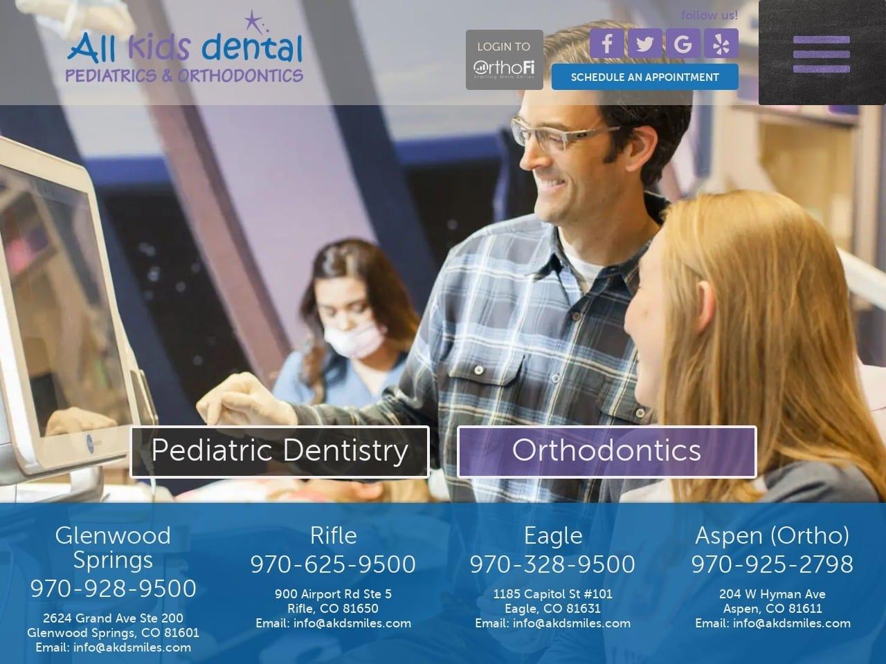 All Kids Dental Pediatrics Dentist screenshot