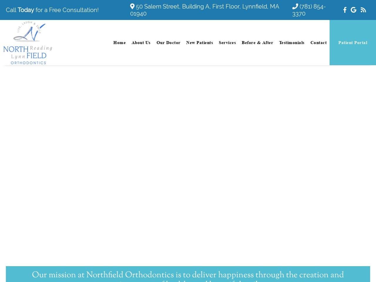Northfield Orthodontics screenshot