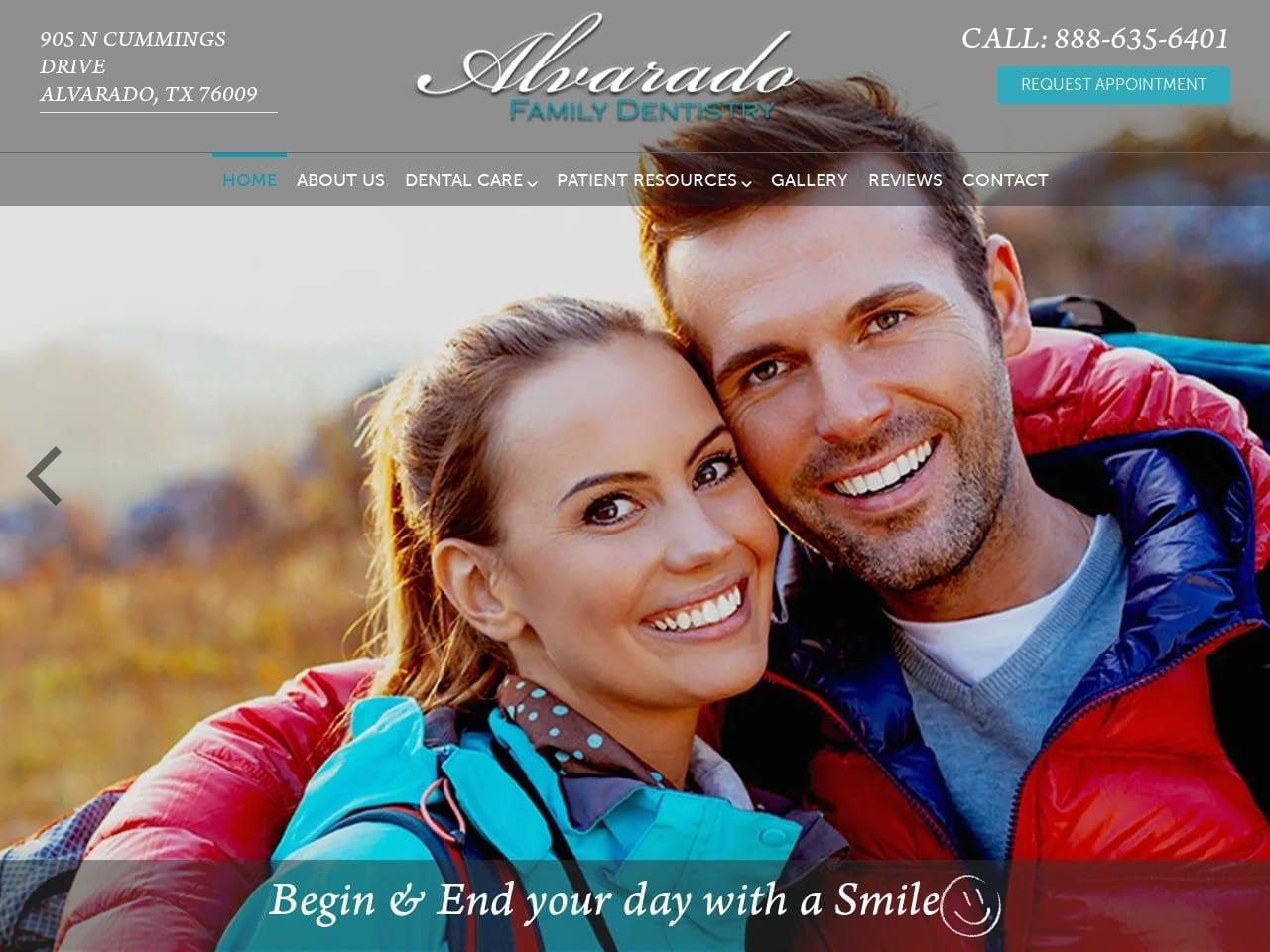 Alvarado Family Dentist screenshot