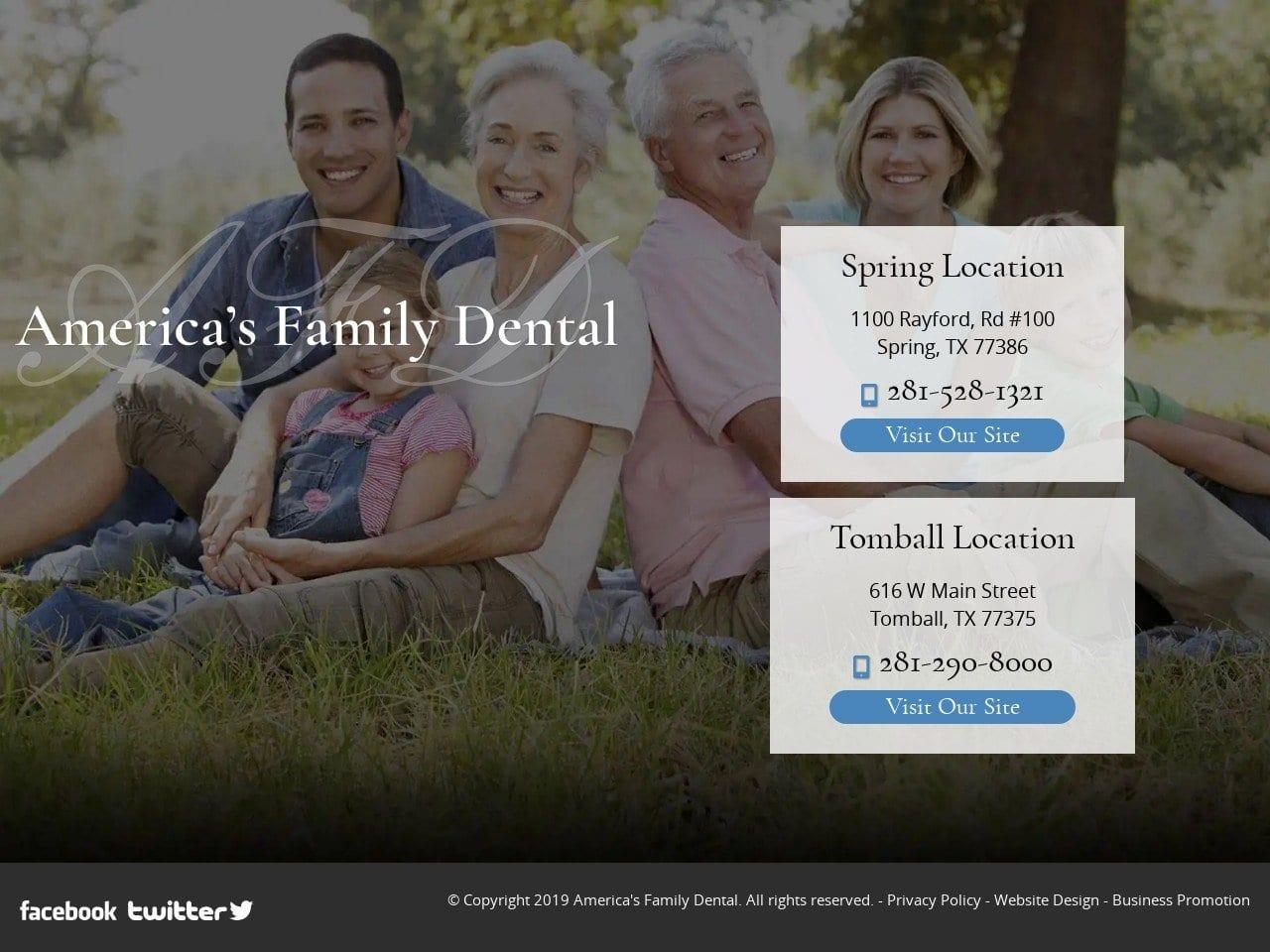 Americas Family Dental screenshot