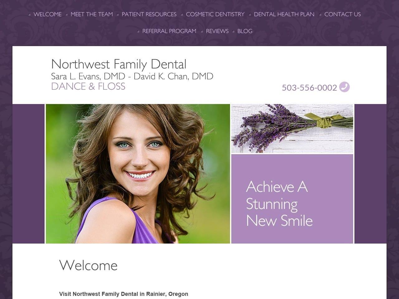 Northwest Family Dental screenshot