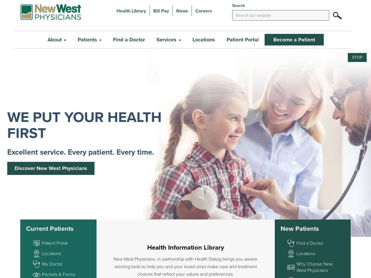 New West Physicians screenshot
