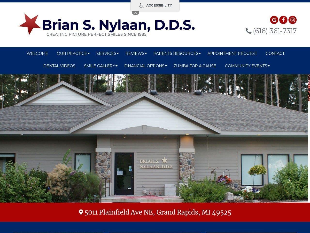 Brian S. Nylaan D.D.S. P.C. screenshot