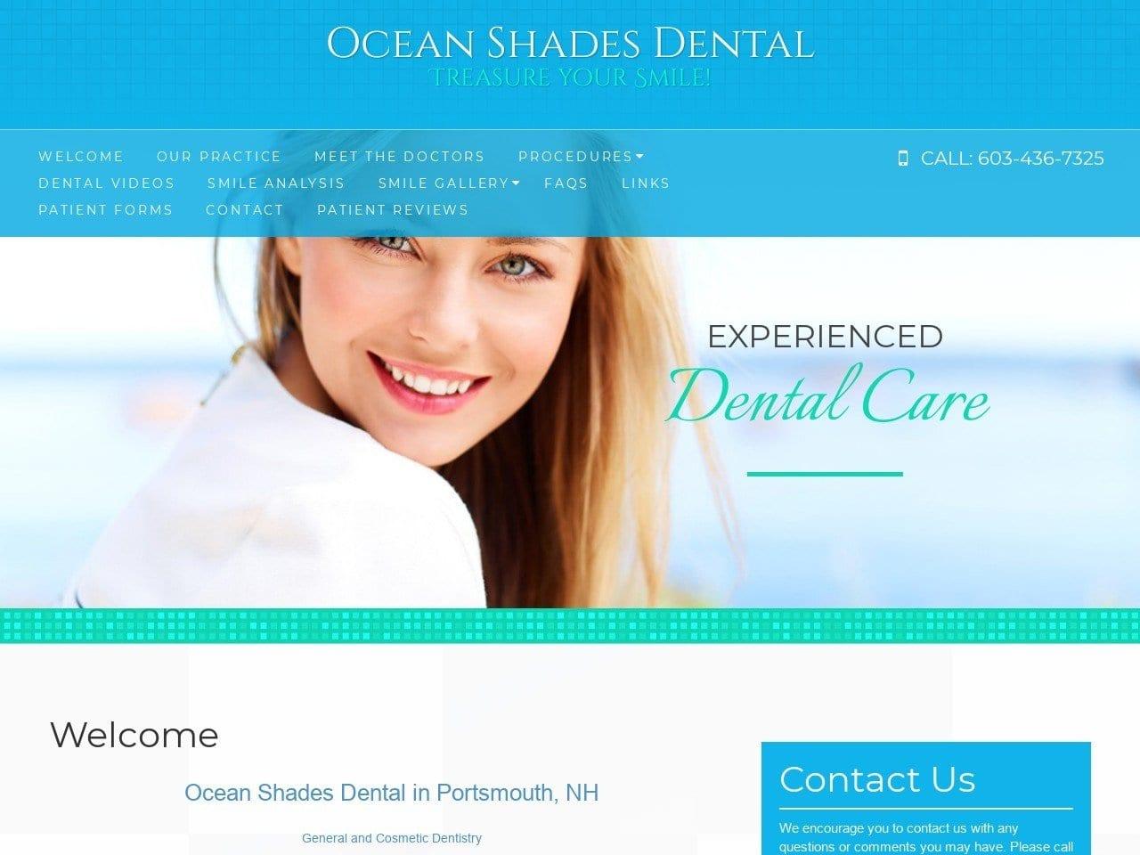 Ocean Shades Dental screenshot