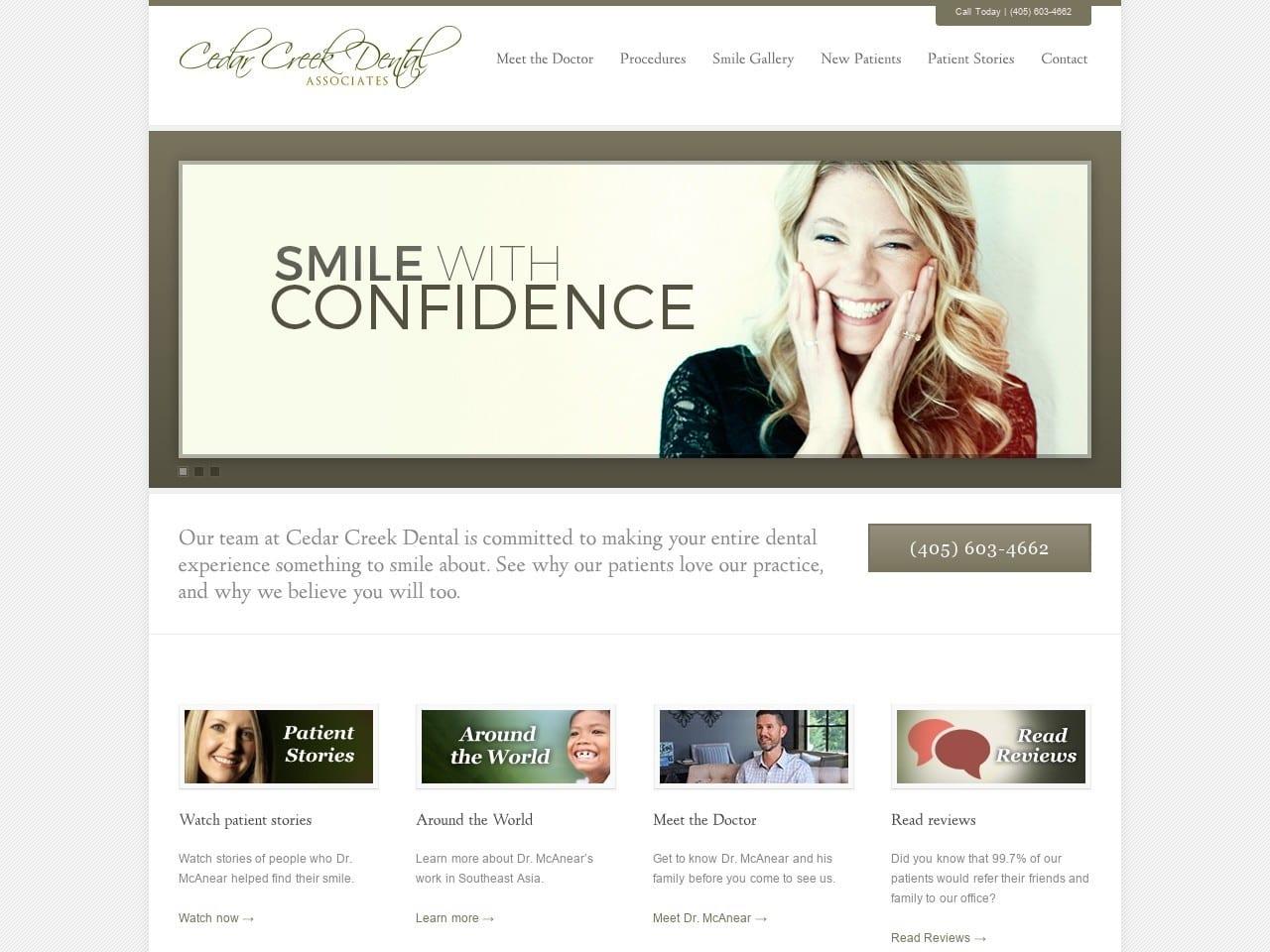 Cedar Creek Dental Associates Dr. Garrick O. Mcane