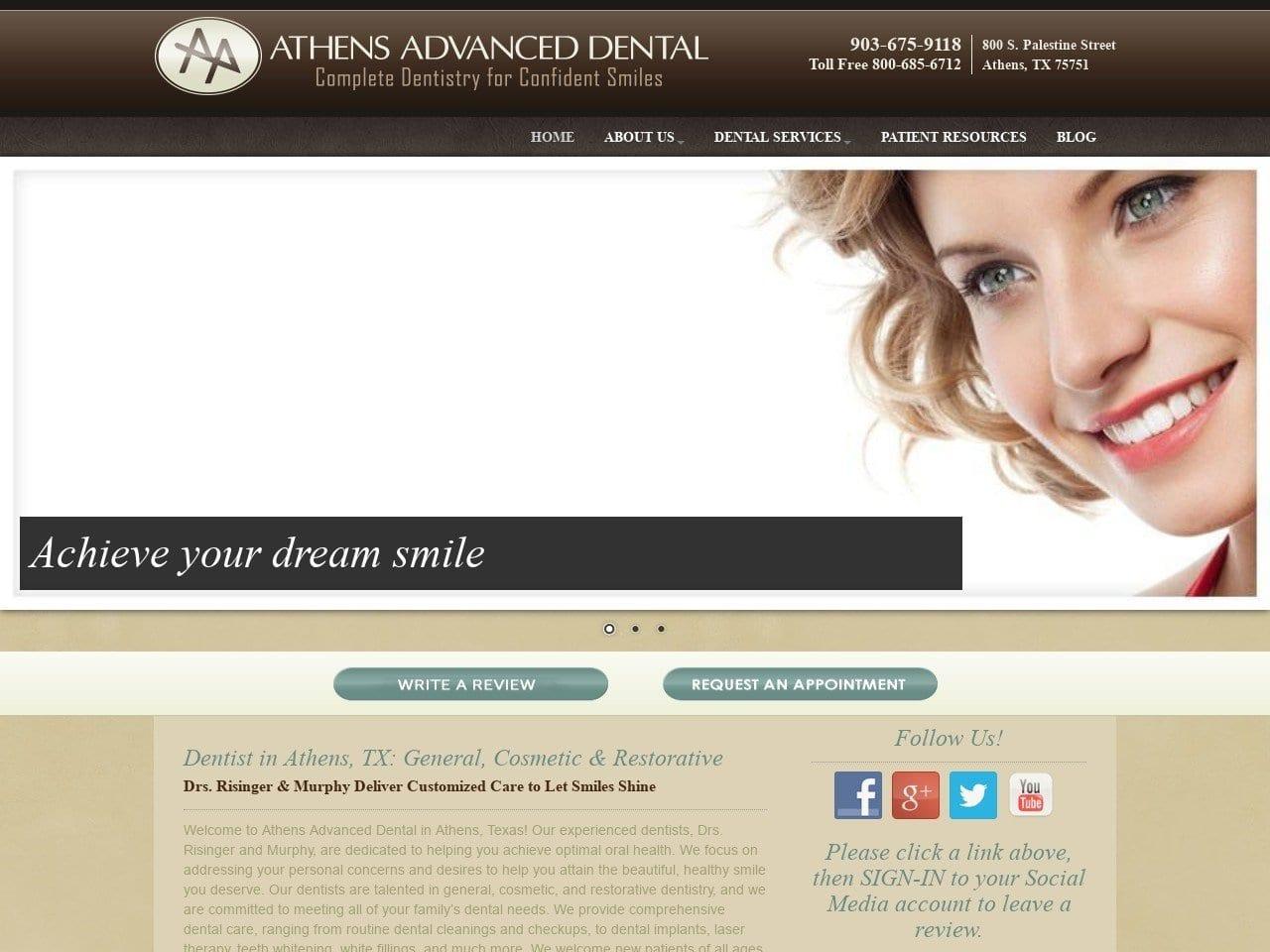 Athens Advanced Dental screenshot