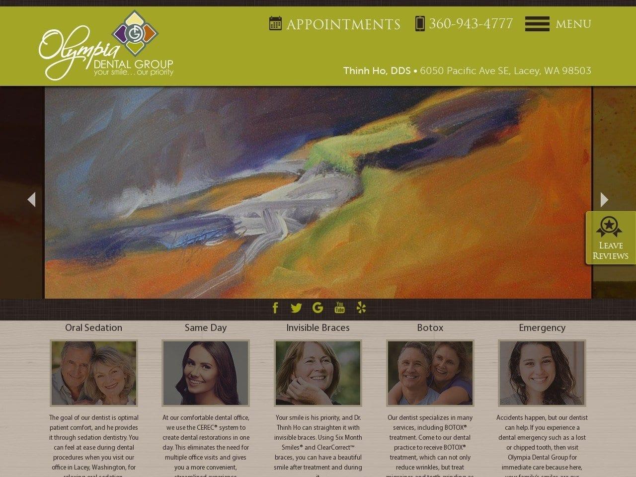 Olympia Dental Group screenshot