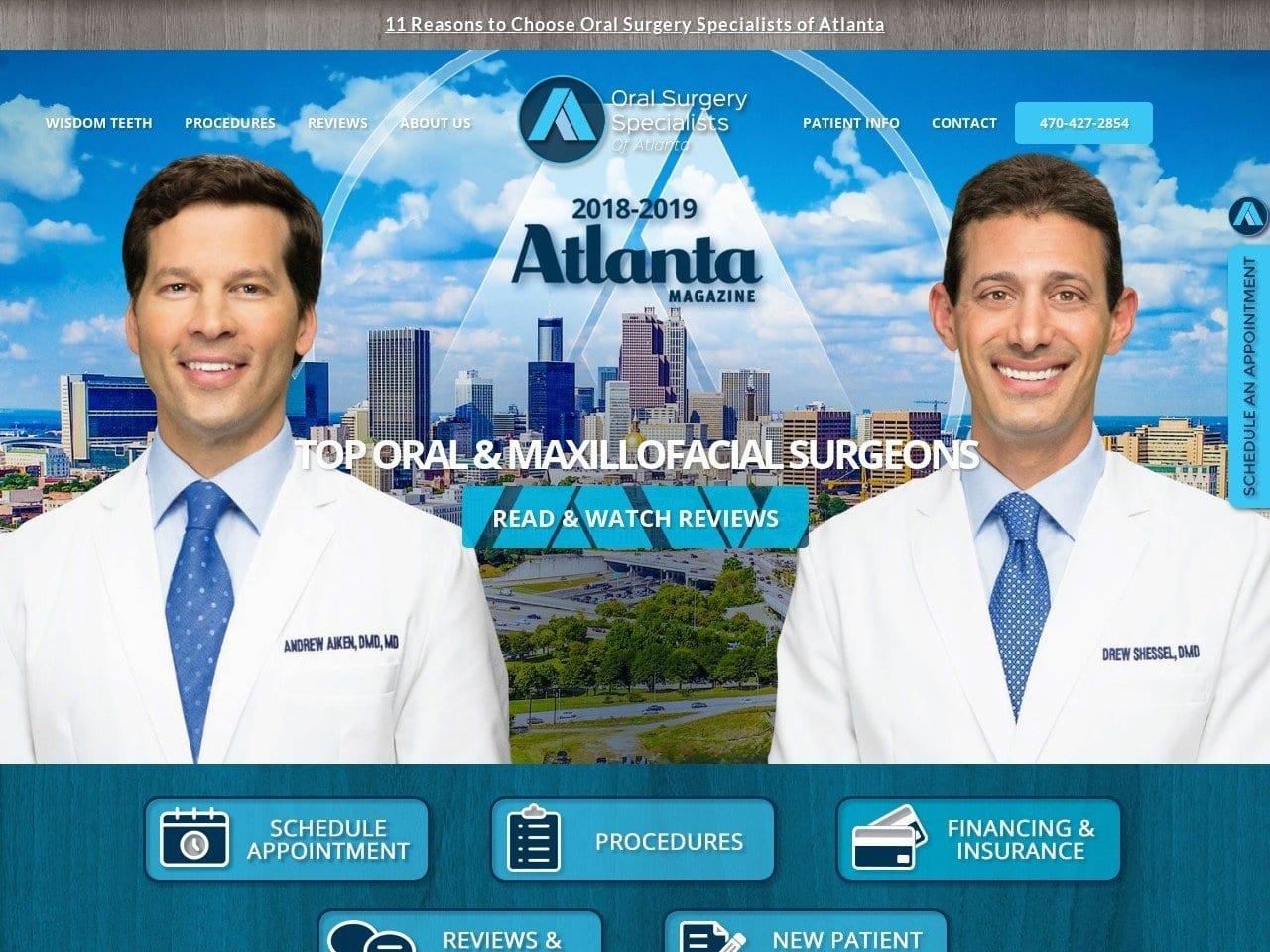 Oral Surgery Specialists of Atlanta screenshot