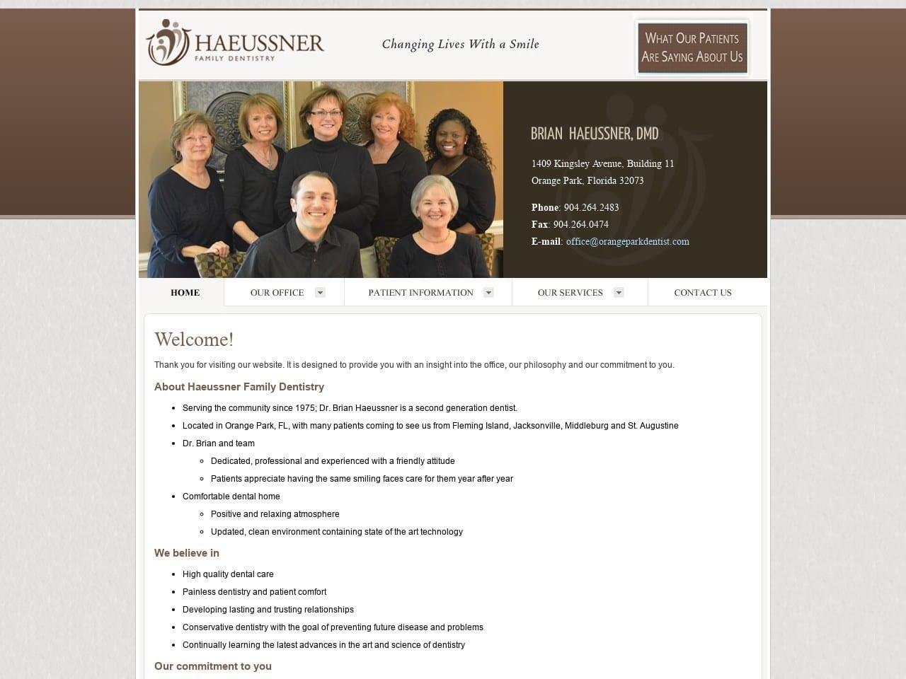 Haeussner Dental Group screenshot