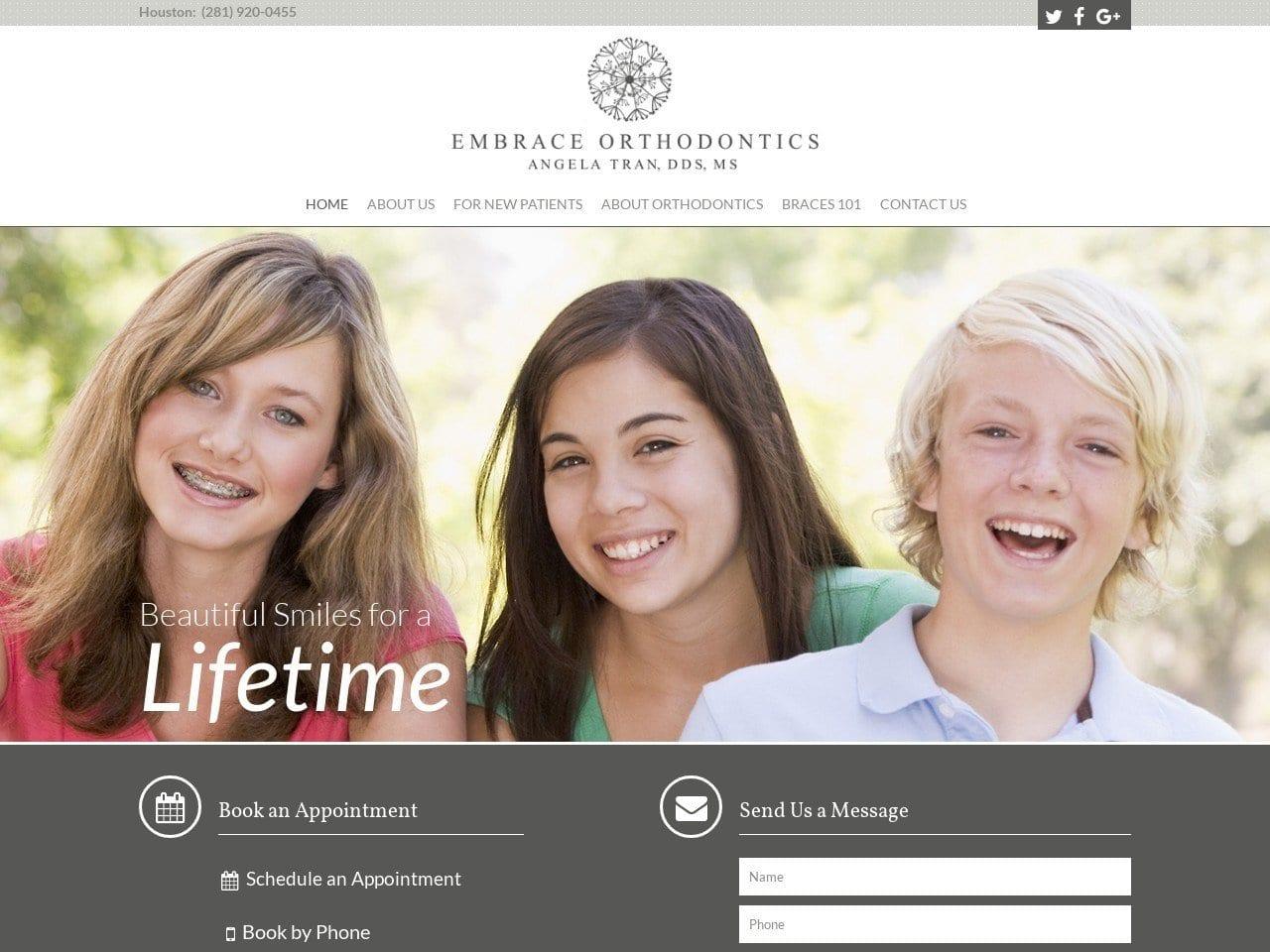 Embrace Orthodontics screenshot