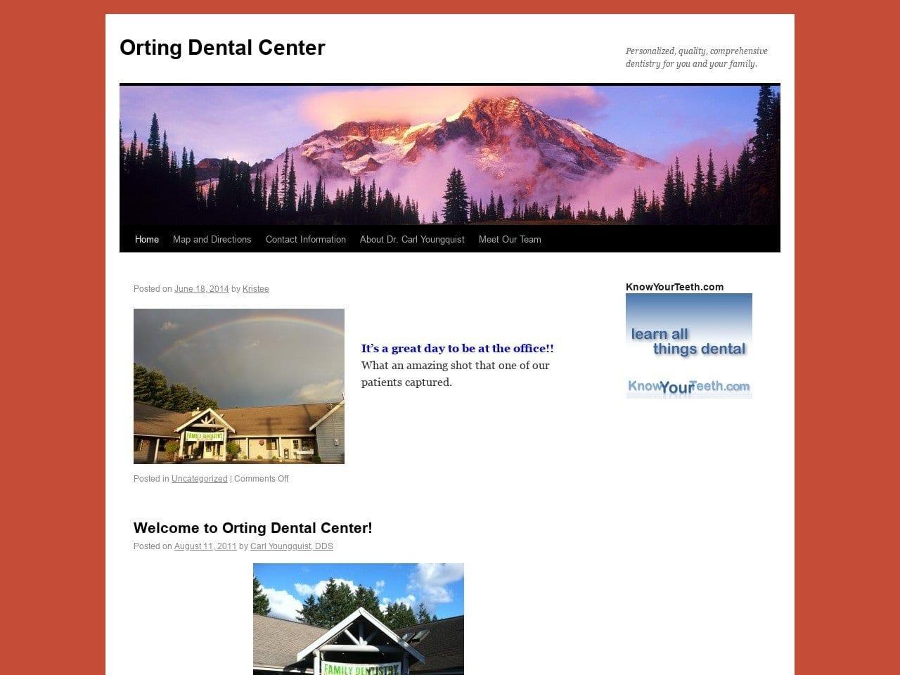 Orting Dental Center screenshot