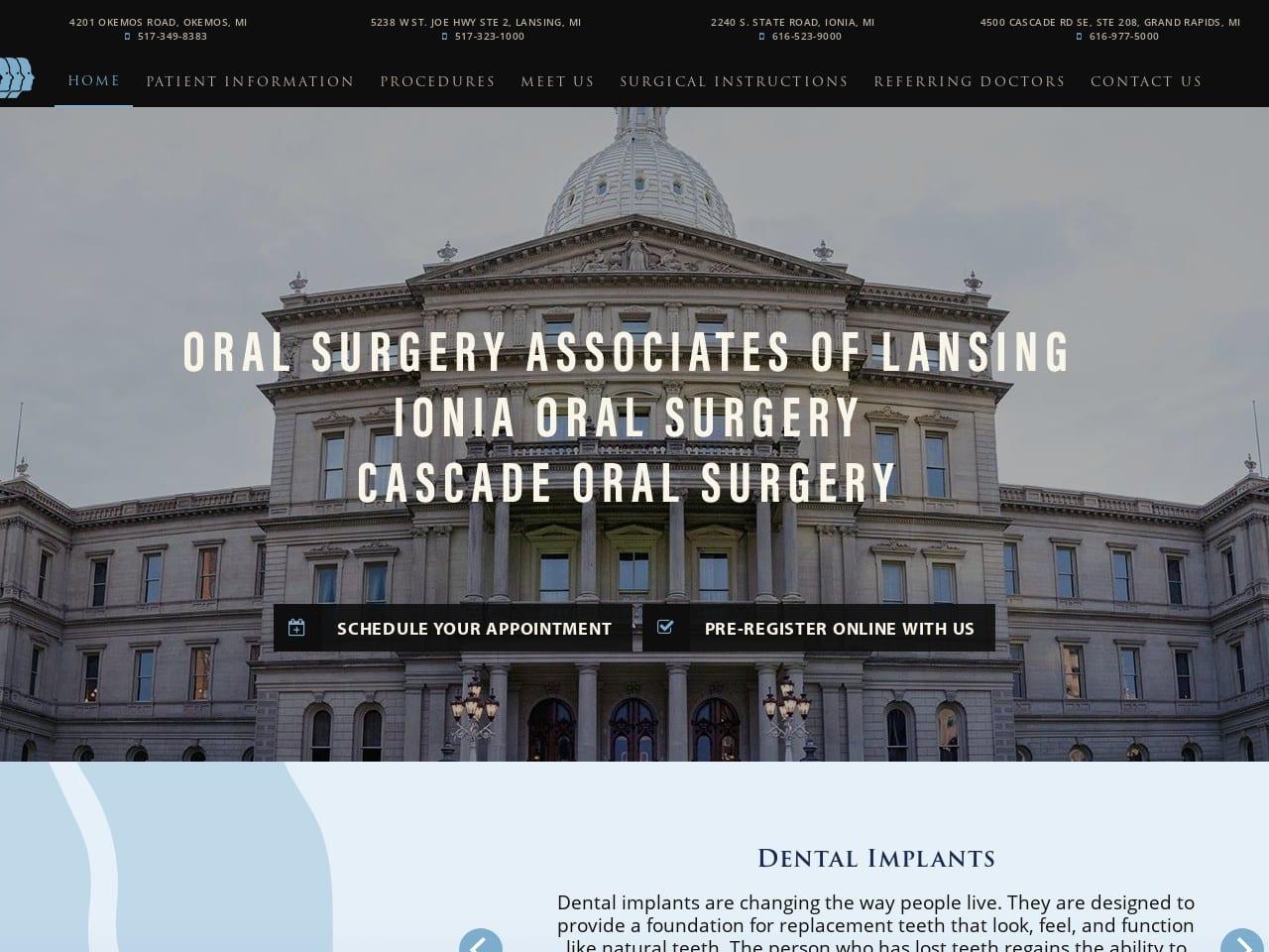 Oral Surgery Associates Of Lansing Persico Jeffrey