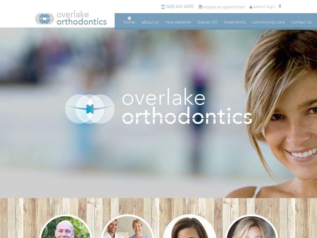 Overlake Orthodontics screenshot