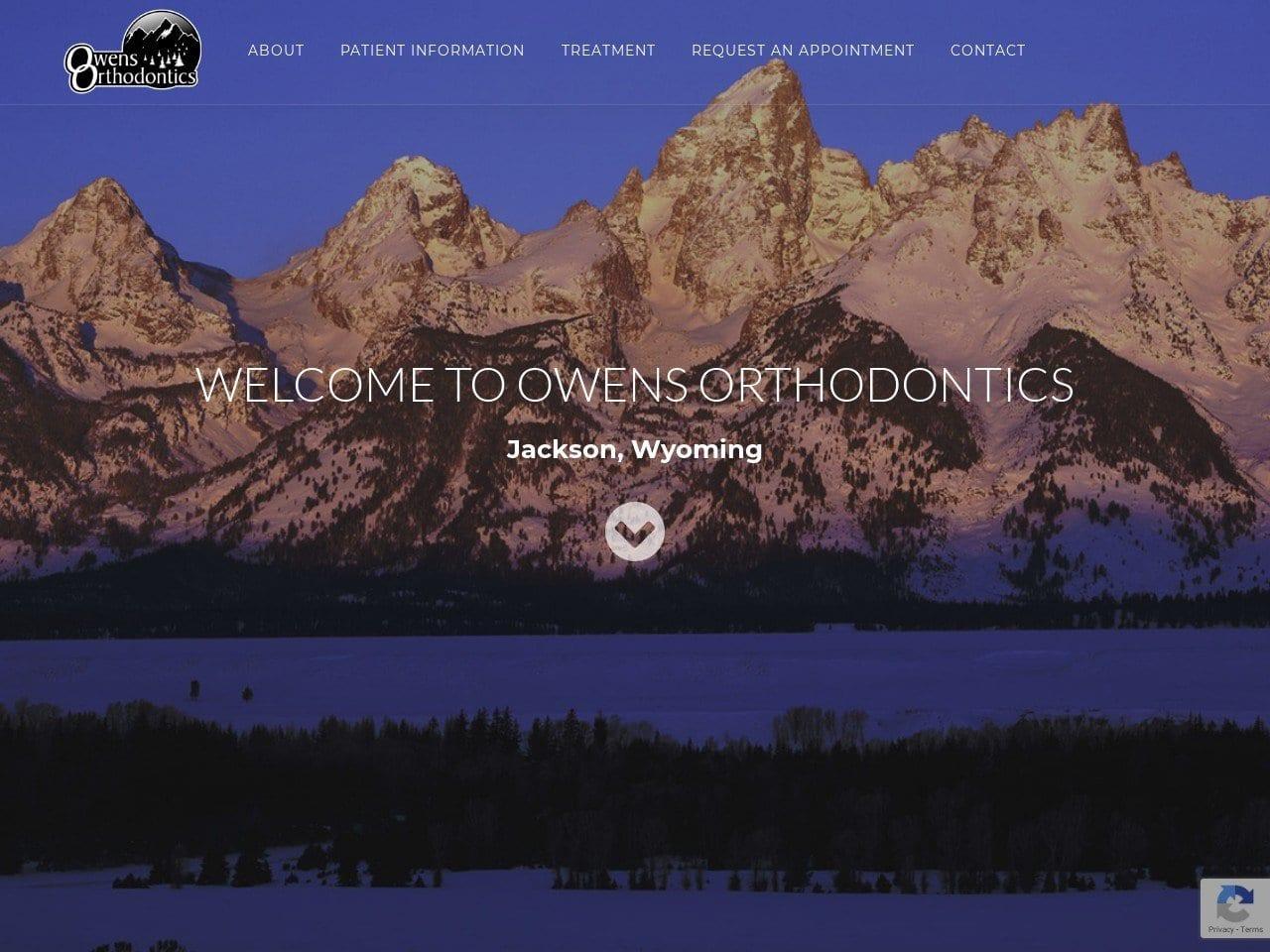 Owens Orthodontics screenshot