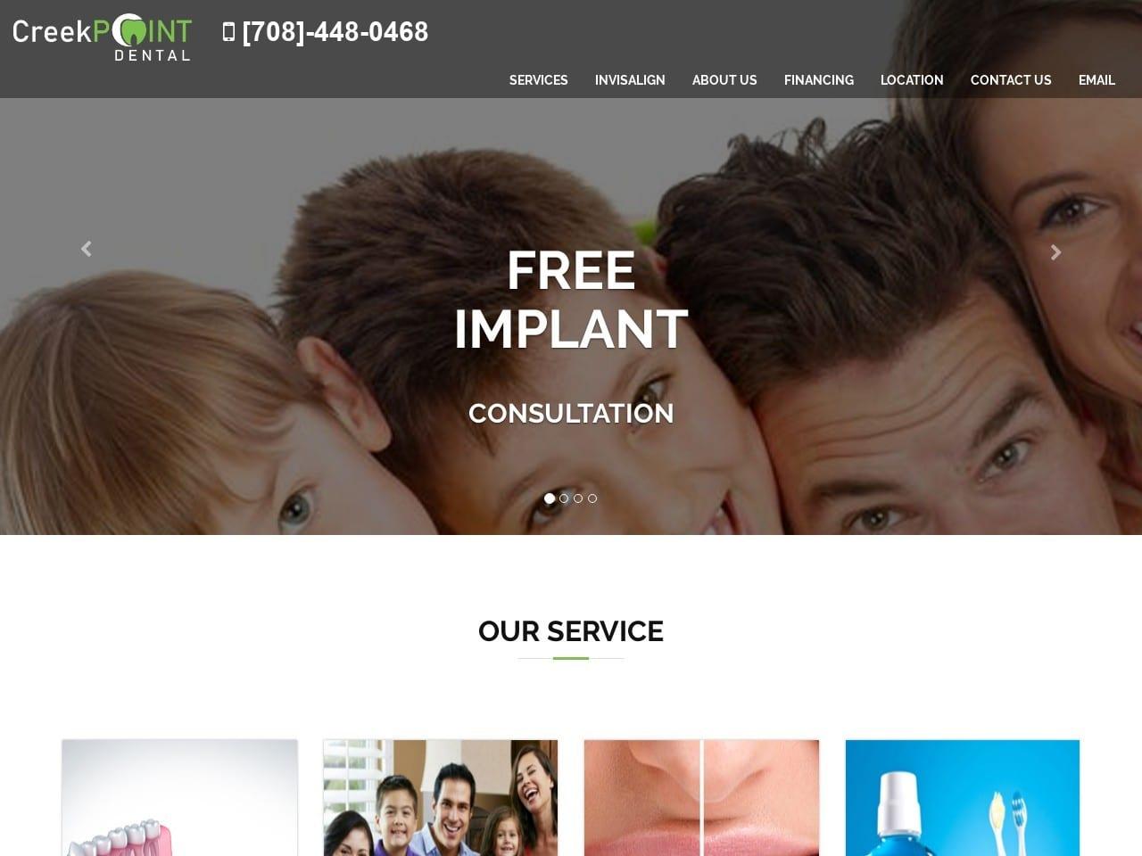 CreekPoint Dental/Painless Emergency Dentist screenshot