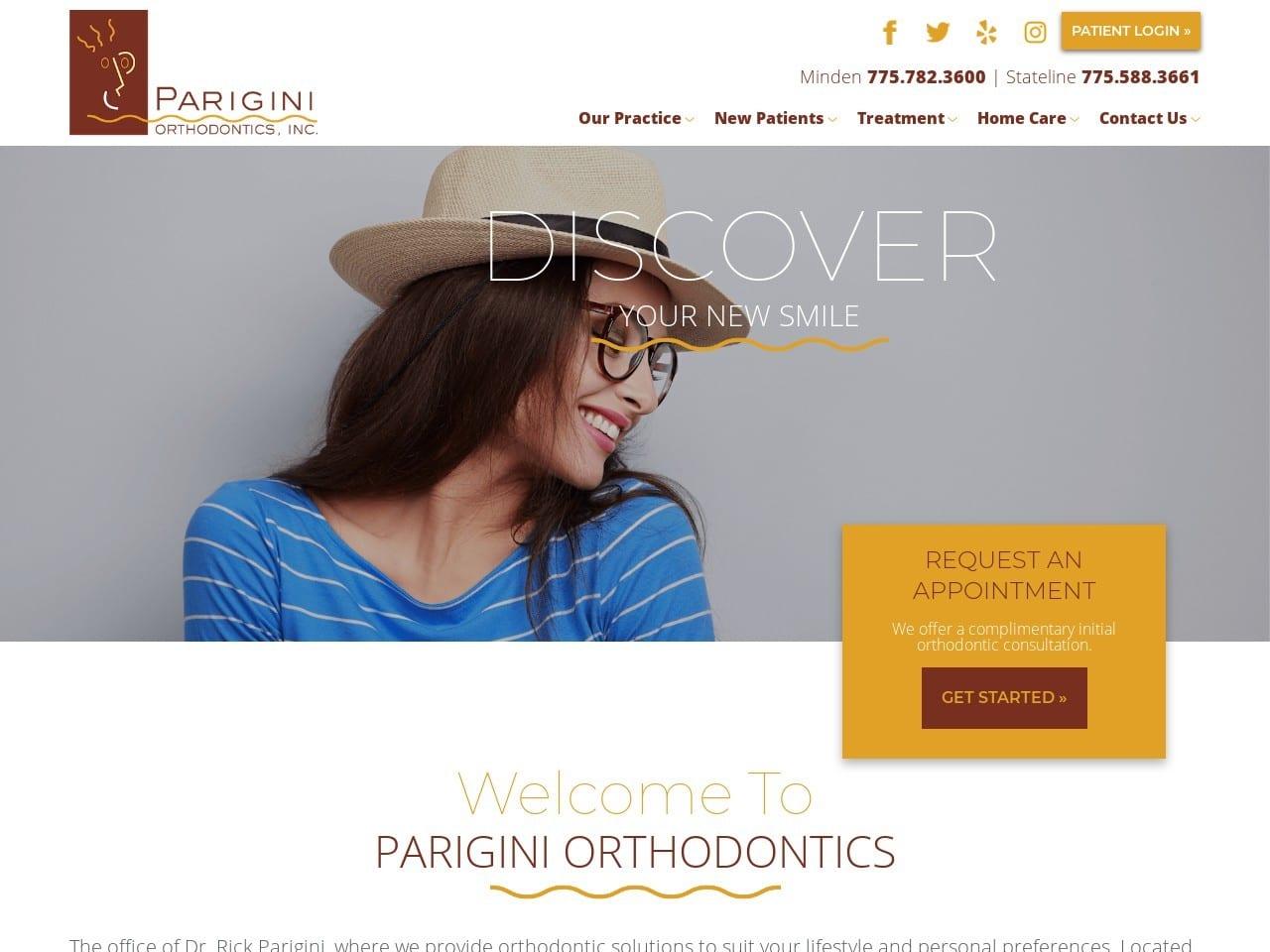 Parigini Orthodontics screenshot
