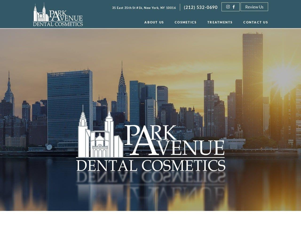 Park Avenue Dental Cosmetics screenshot