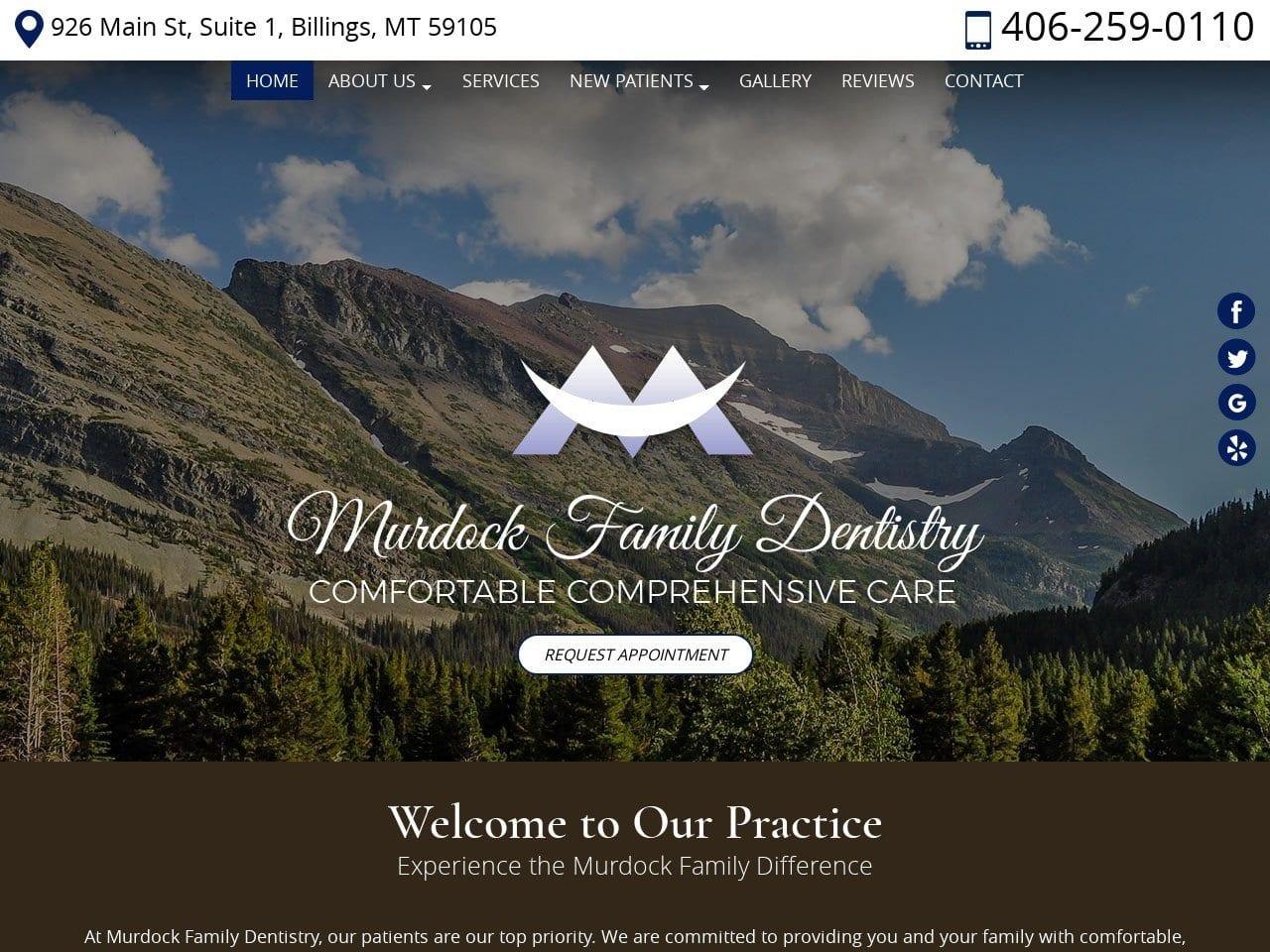 Murdock Family Dentist screenshot