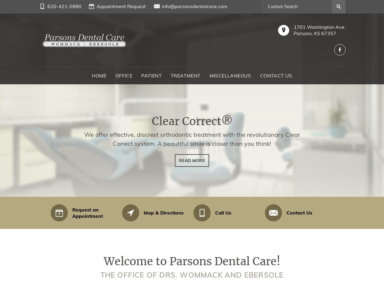 Parsons Dental Care screenshot