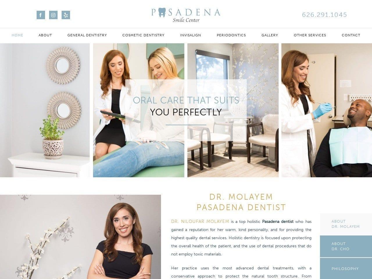 Pasadena Smile Center screenshot