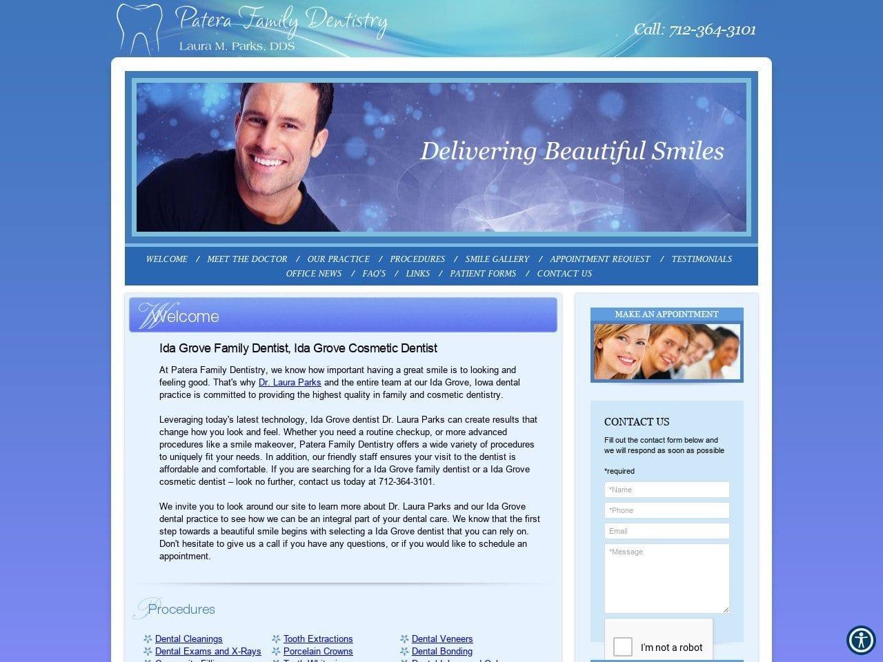 Patera Family Dentistry screenshot