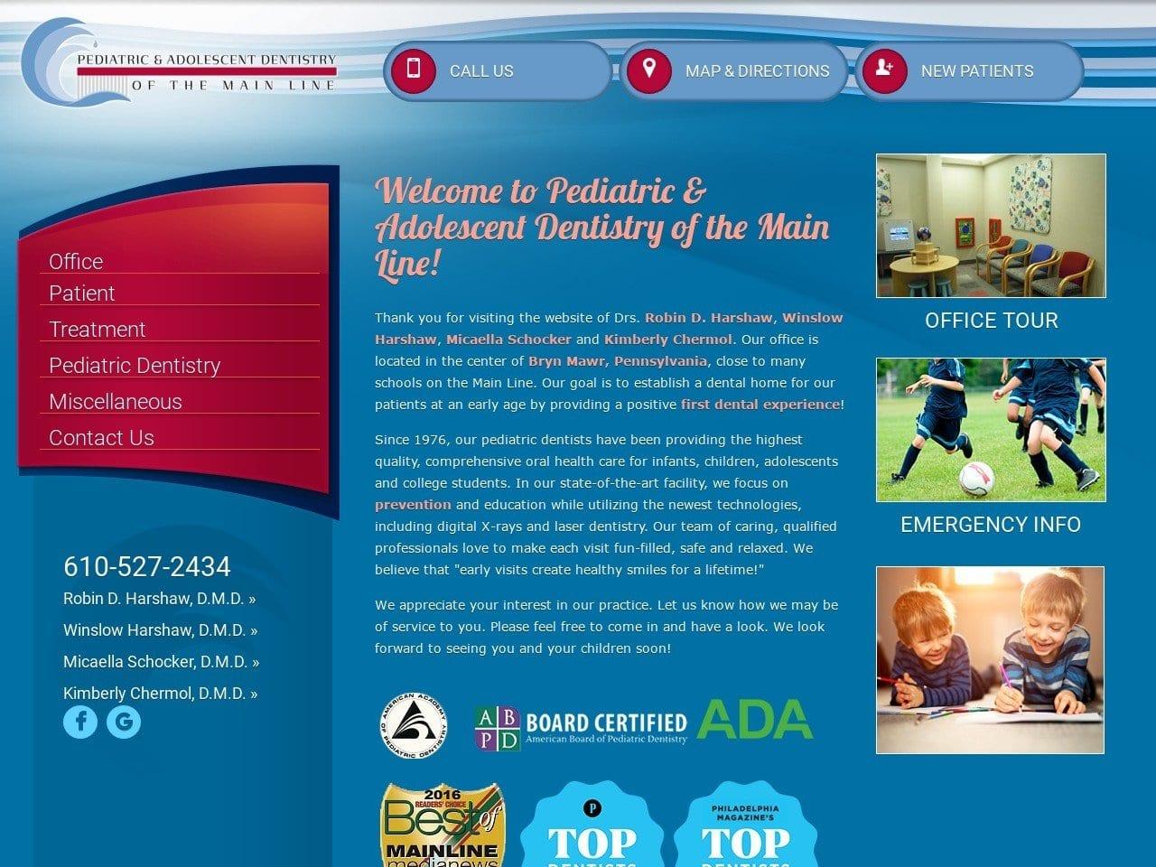 Pediatric & Adolescent Dentistry of the Main Line screenshot