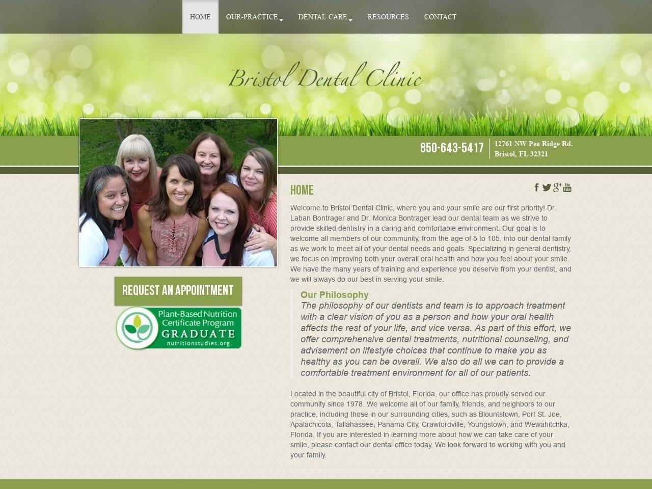 Bristol Dental Clinic screenshot