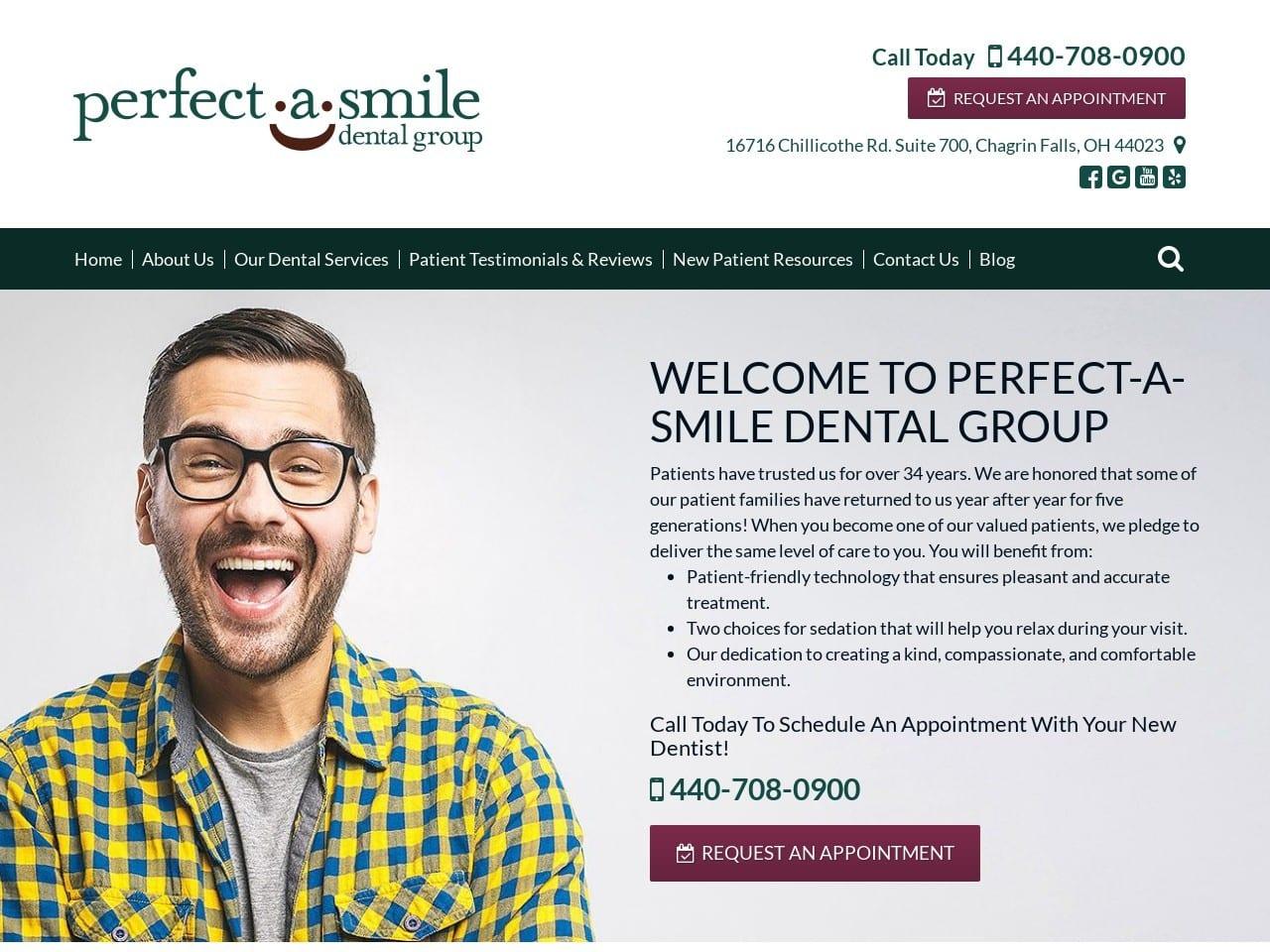 Perfect A Smile Dental Group screenshot