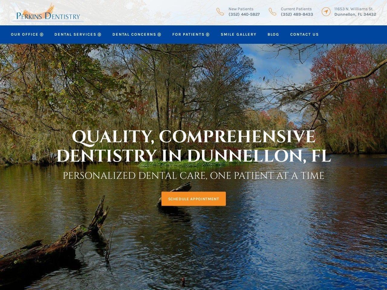 Perkins Dentistry screenshot