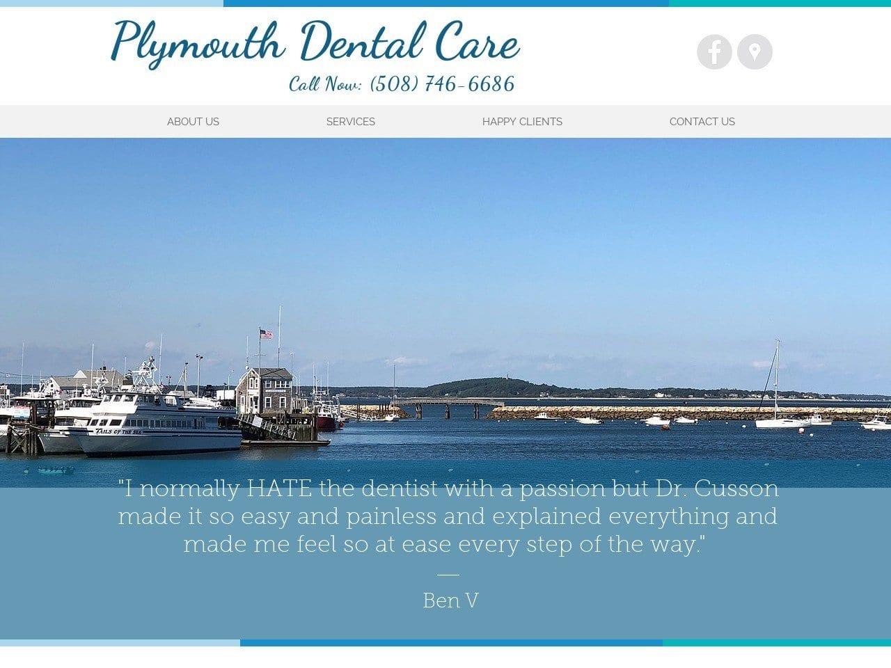 Plymouth Dental Care screenshot
