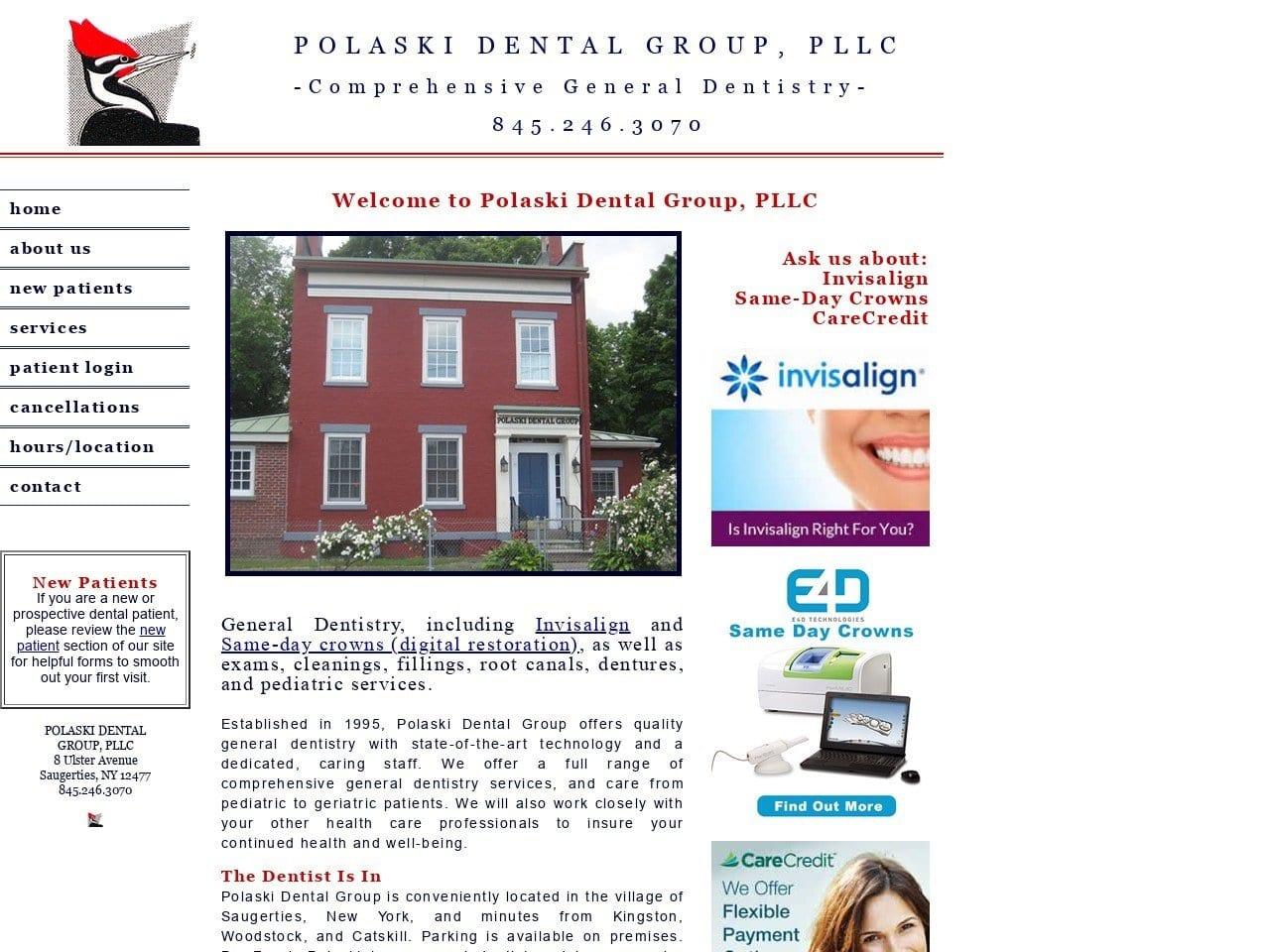 Polaski Dental Group PLLC screenshot