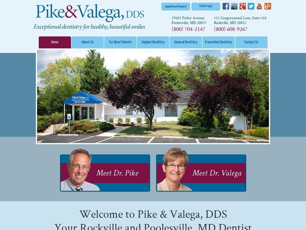 Pike & Valega, DDS screenshot