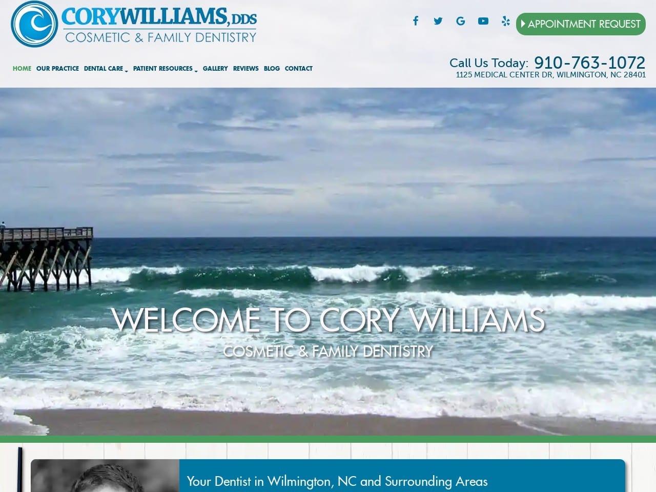 Cory Williams Cosmetic & Family Dentistry screenshot