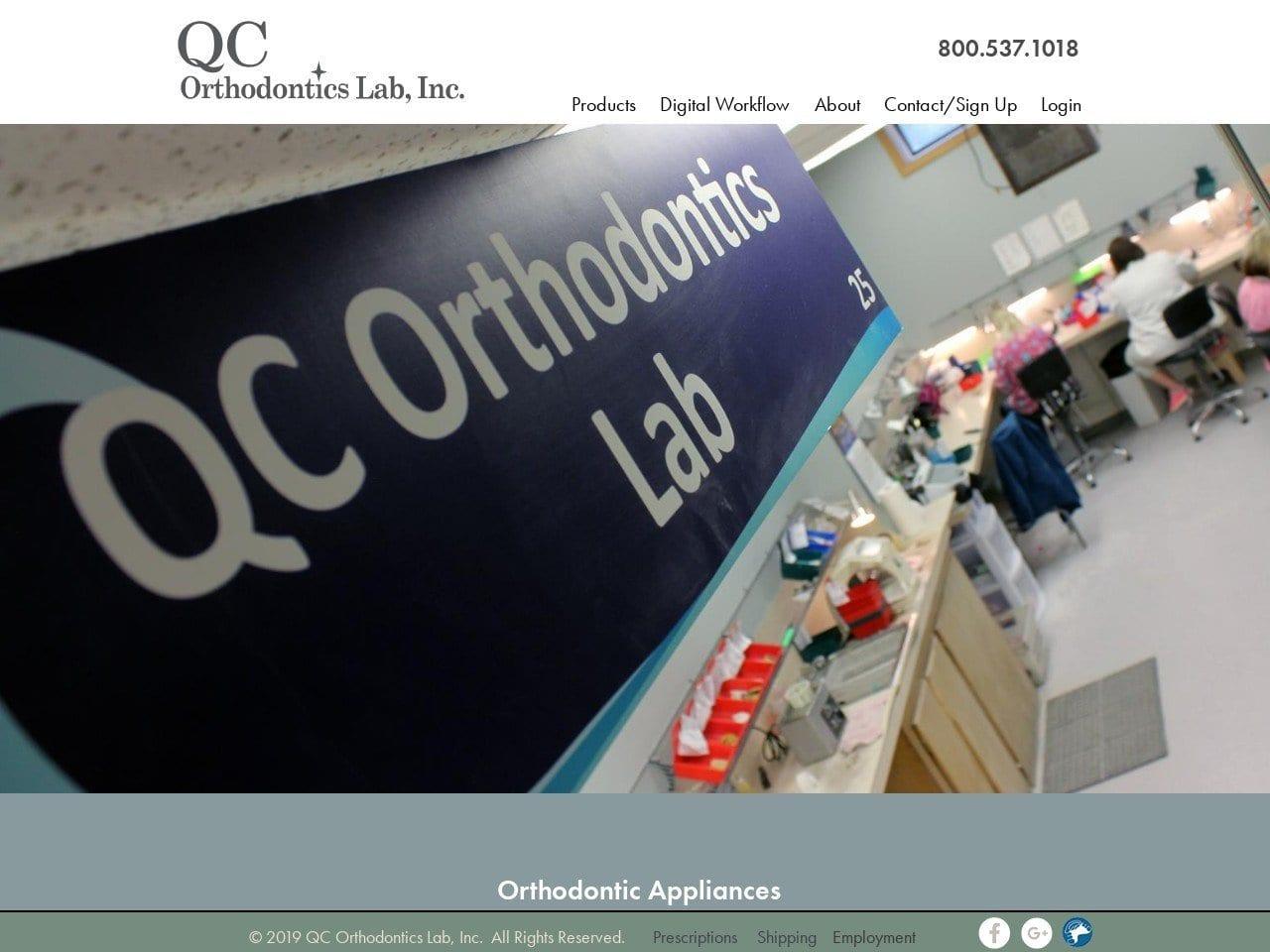 Q C Orthodontic Lab Inc screenshot