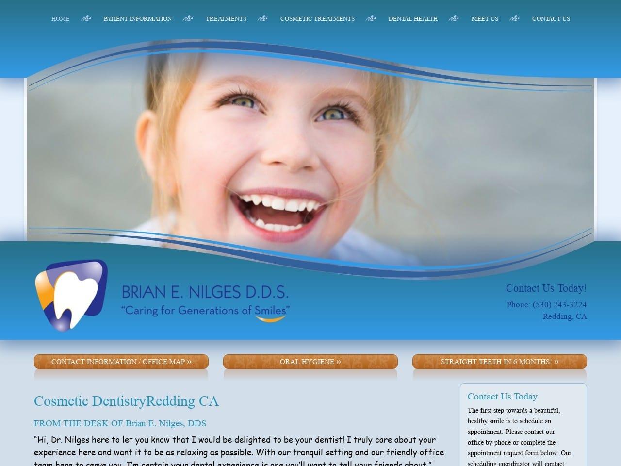 Brian E. Nilges DDS screenshot
