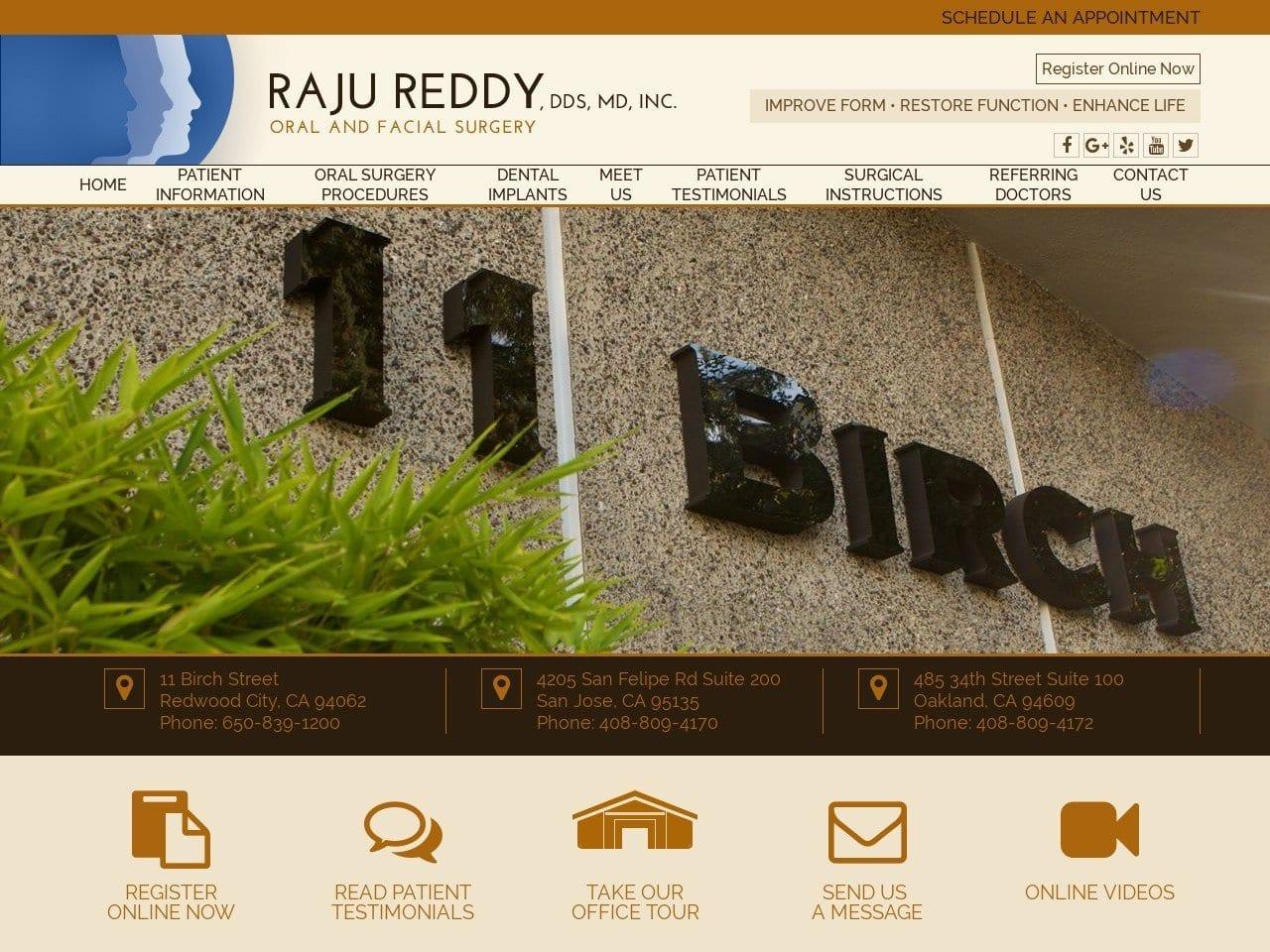 Raju Reddy DDS MD