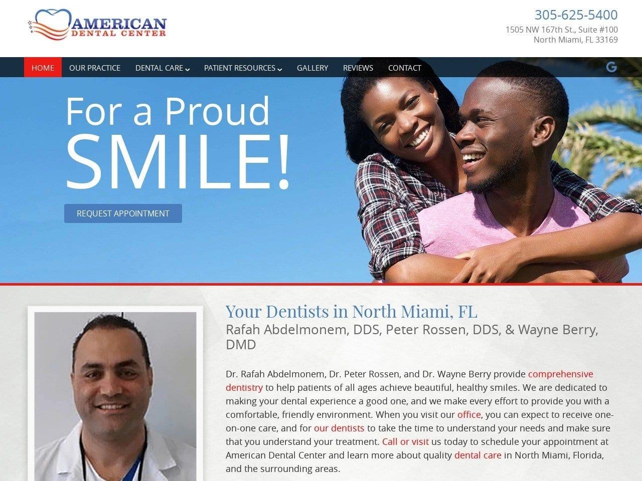 American Dental Center screenshot