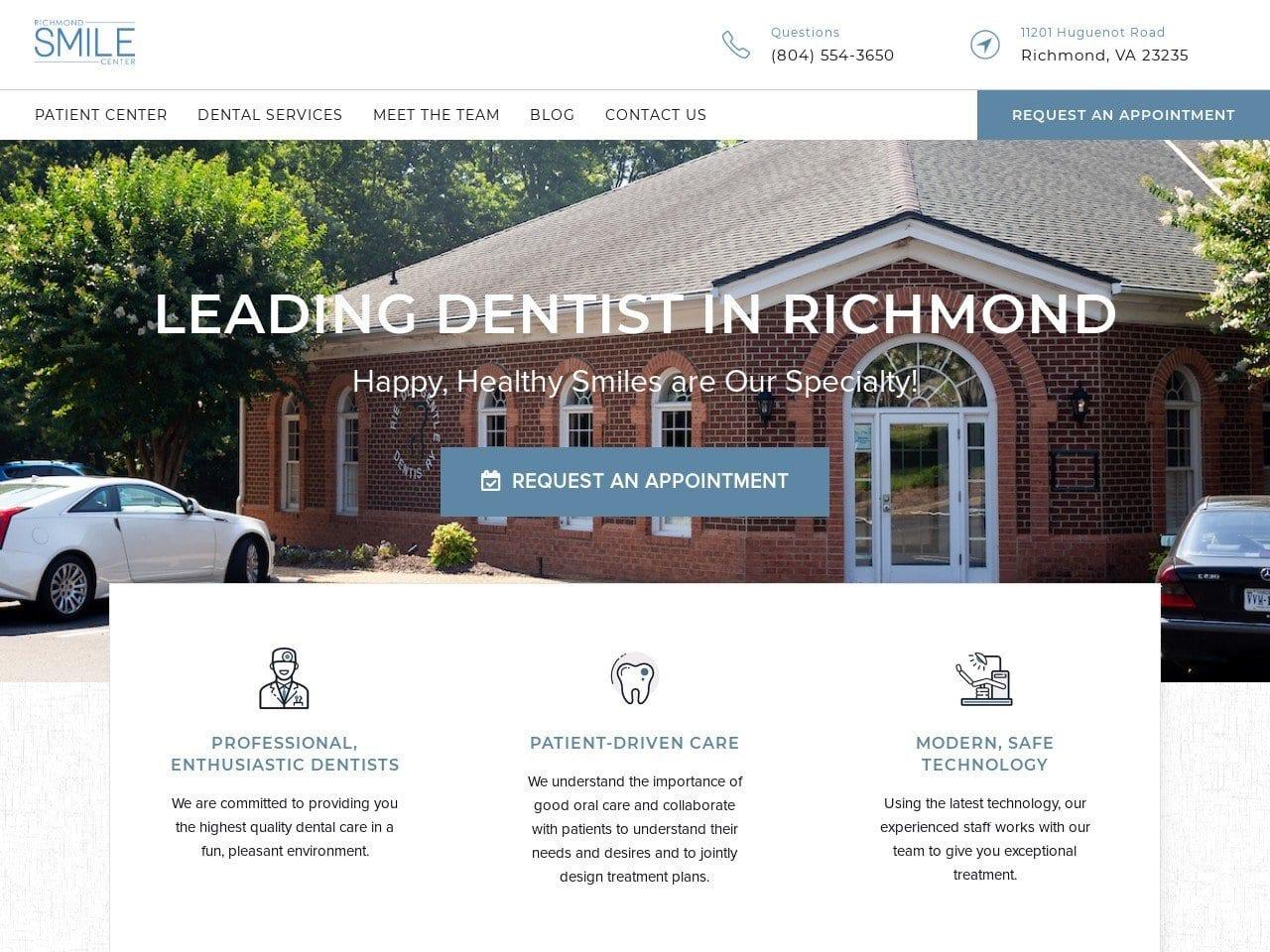 Richmond Smile Center screenshot