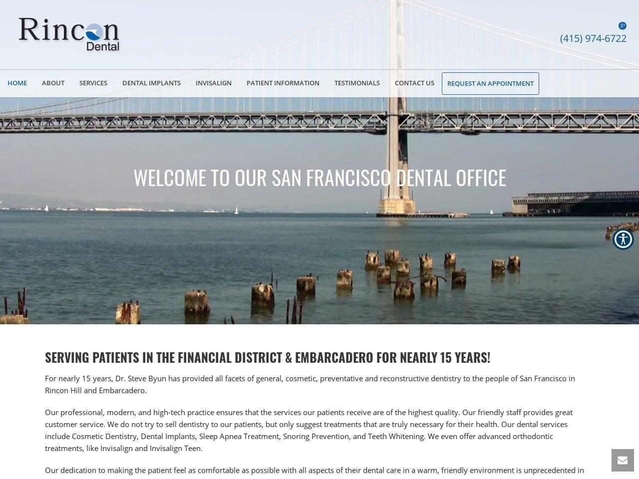Rincon Dental screenshot
