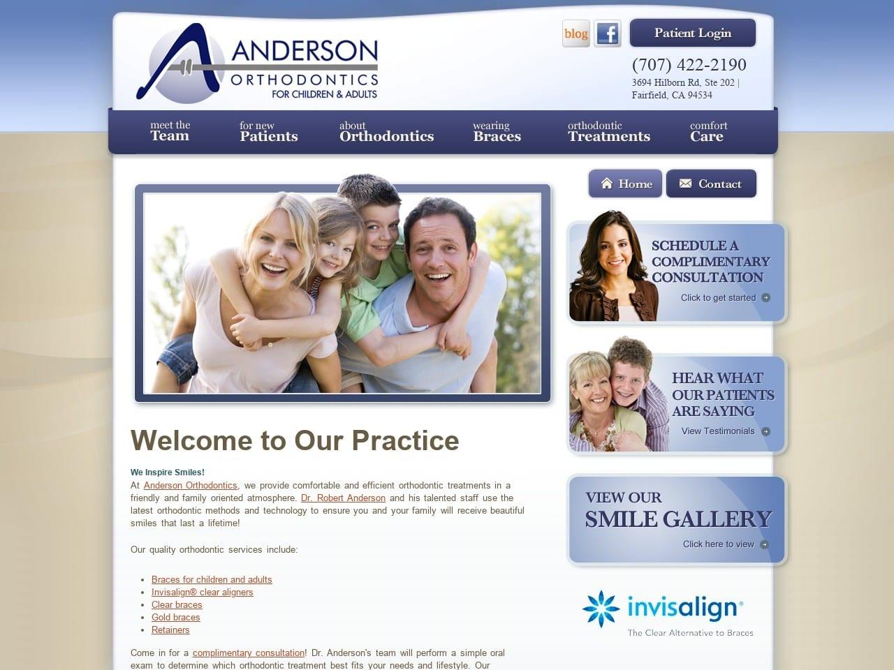 Anderson Robert W DDS screenshot