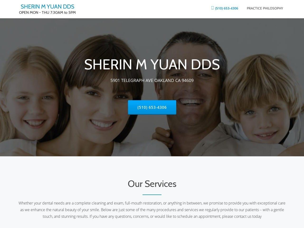 Sherin M Yuan DDS