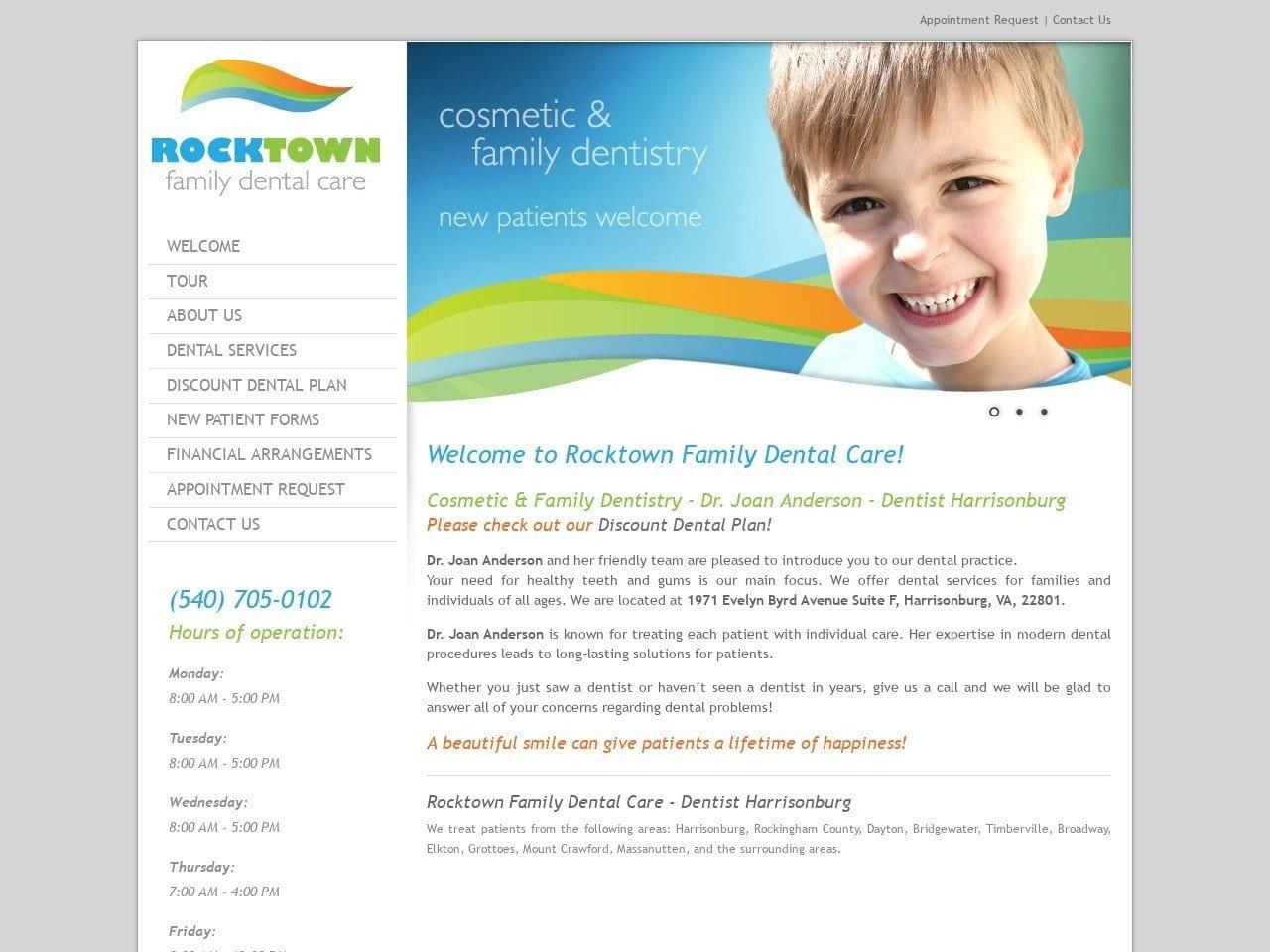 Rocktown Family Dental Care screenshot