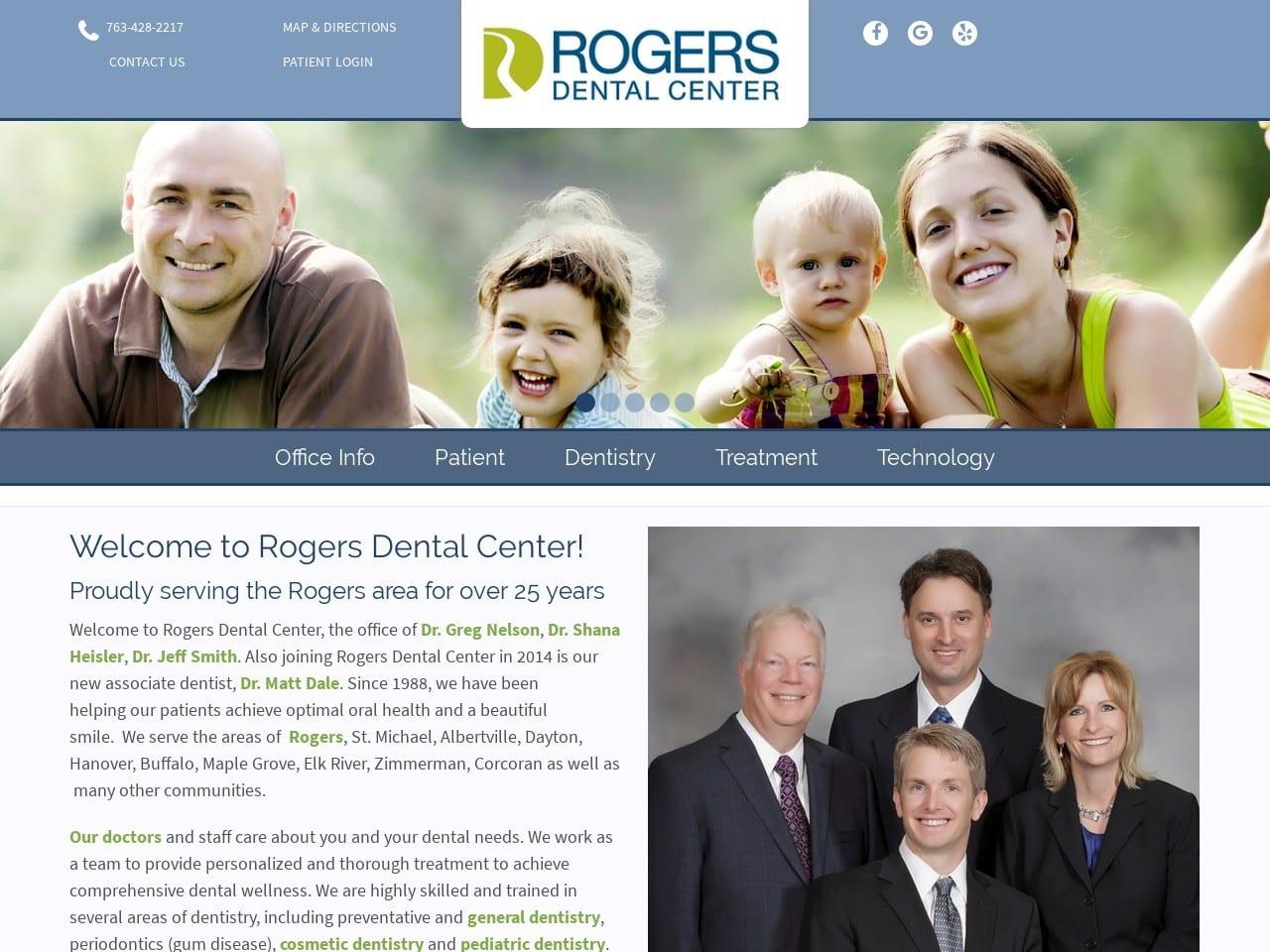 Rogers Dental Center screenshot
