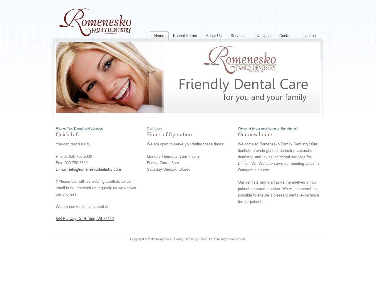 Romenesko Family Dentistry Brillion, LLC