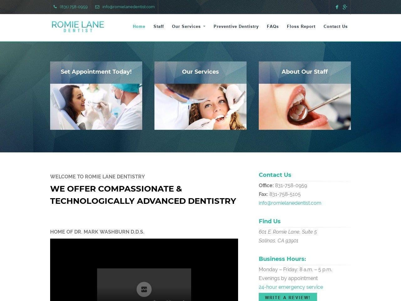 Mark A. Washburn DDS