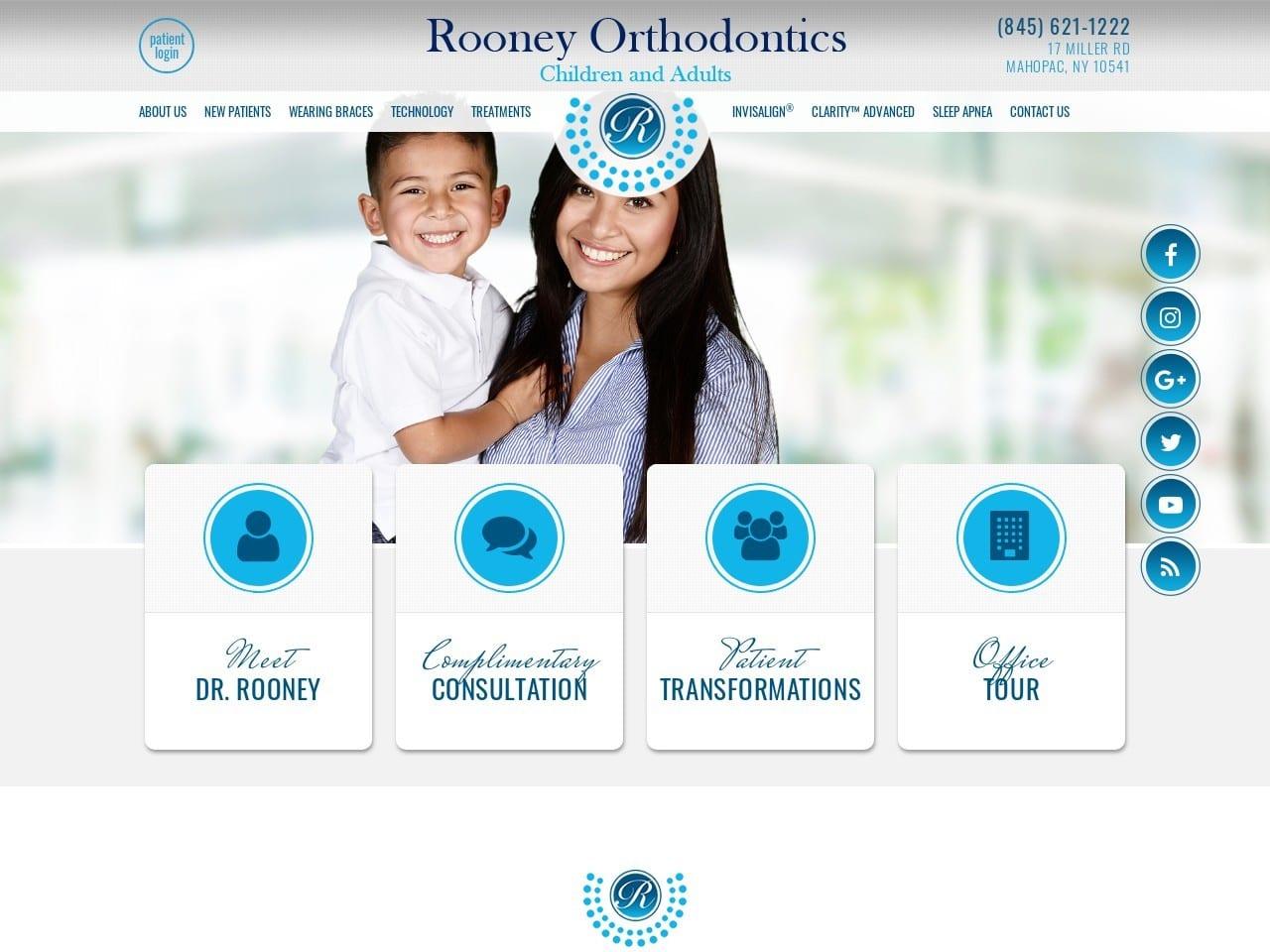 Rooney Orthodontics screenshot
