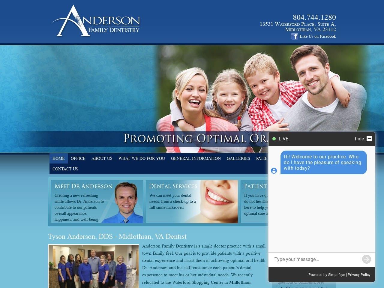 Dentist Inmidlothianva screenshot