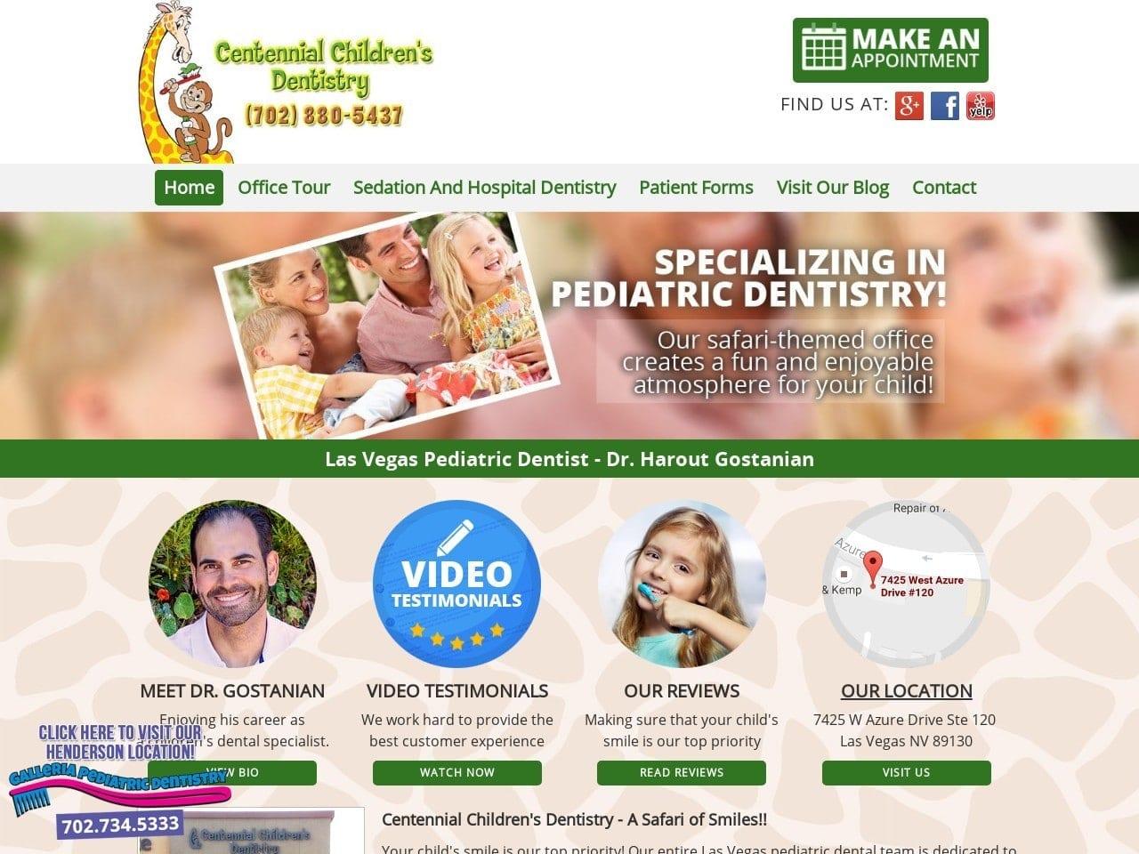 Dr. Harout V. Gostanian DDS MSD