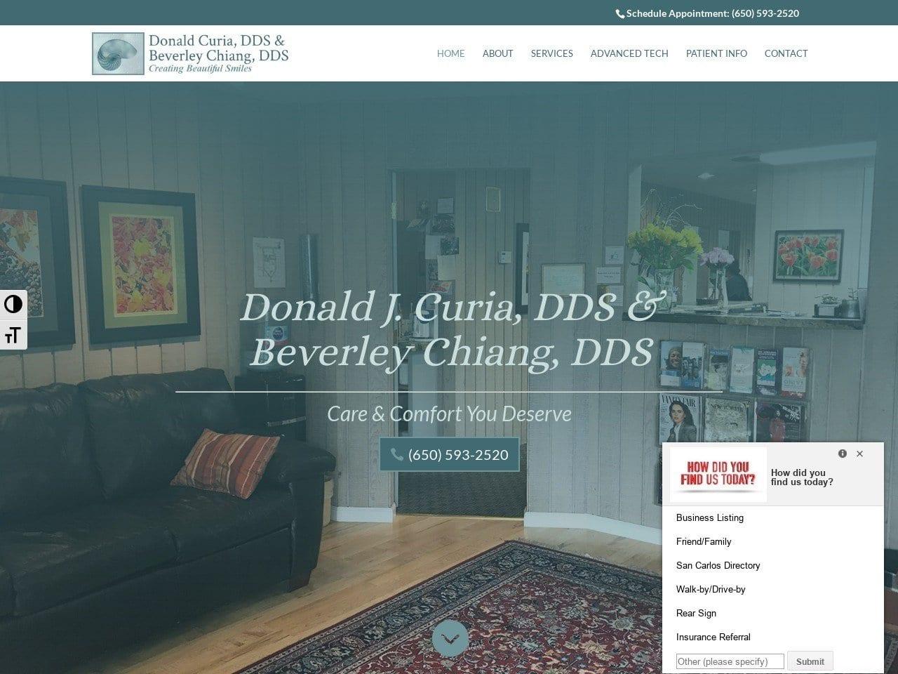 Donald J. Curia, DDS & Beverley Chiang, DDS